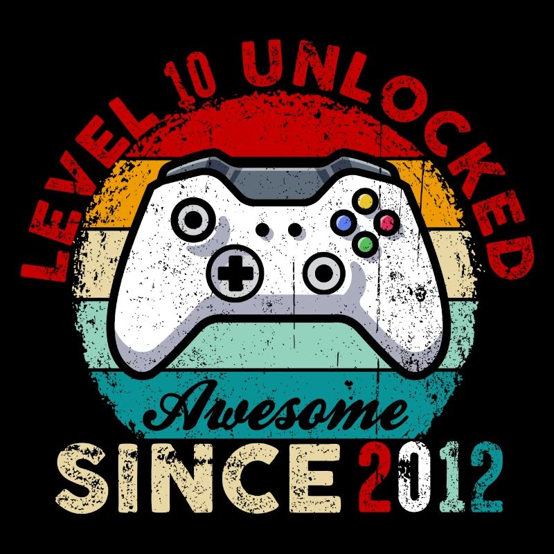 Levelfreigeschalteter Retro-Controller-Stolz