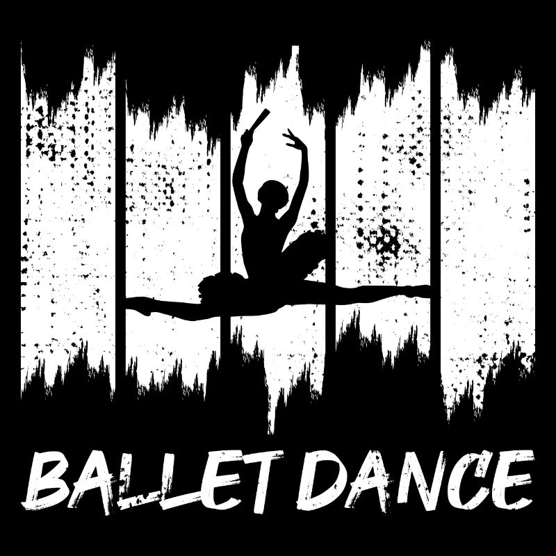 Drôle de danseuse de ballet