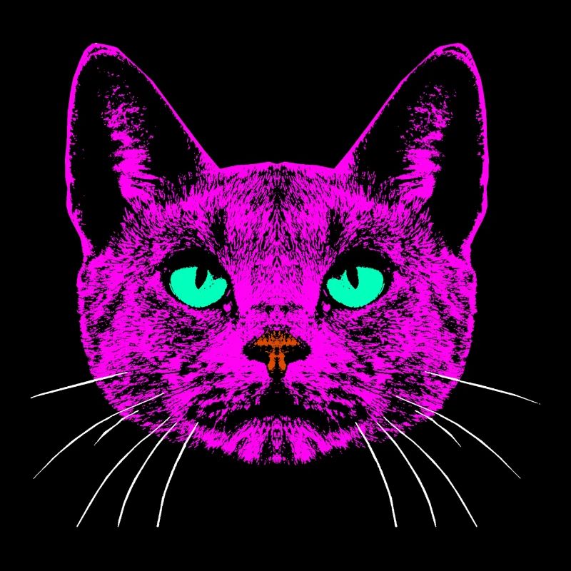 Cat / Head / Pink