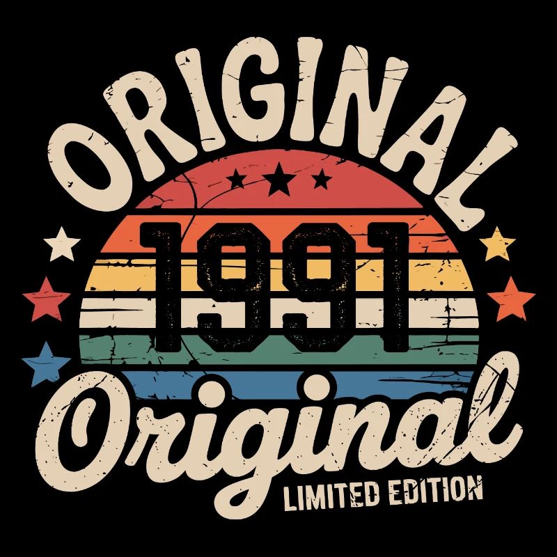 1991 Vintage Limited Edition Geschenk 1991