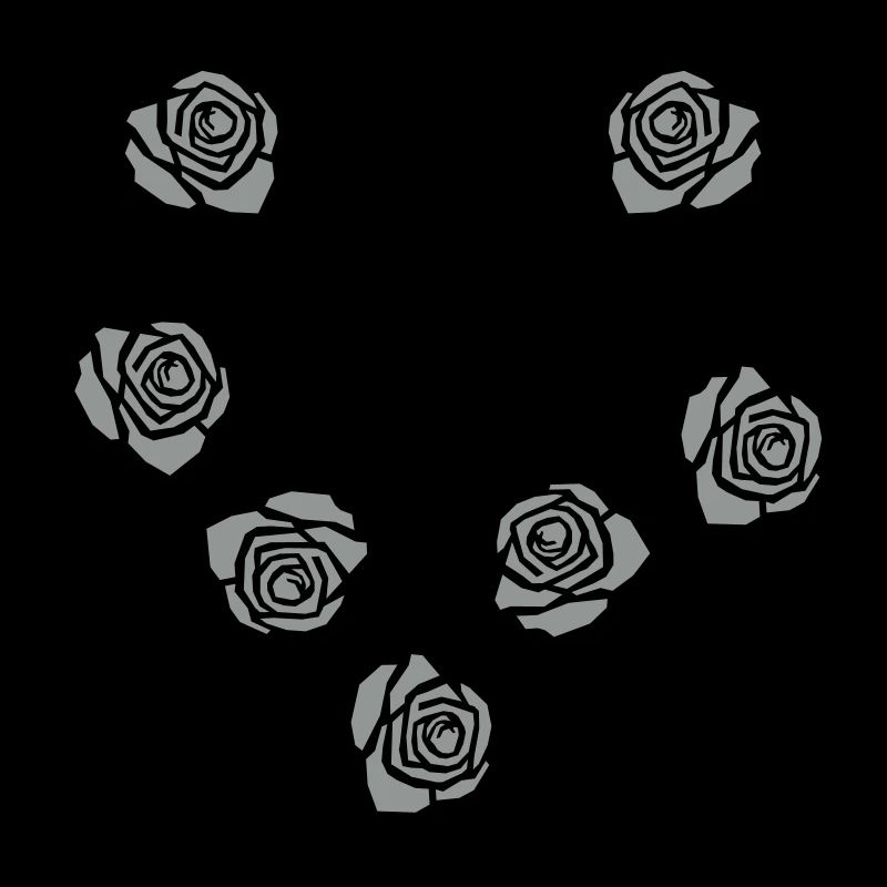 Roses and Thorns Heart
