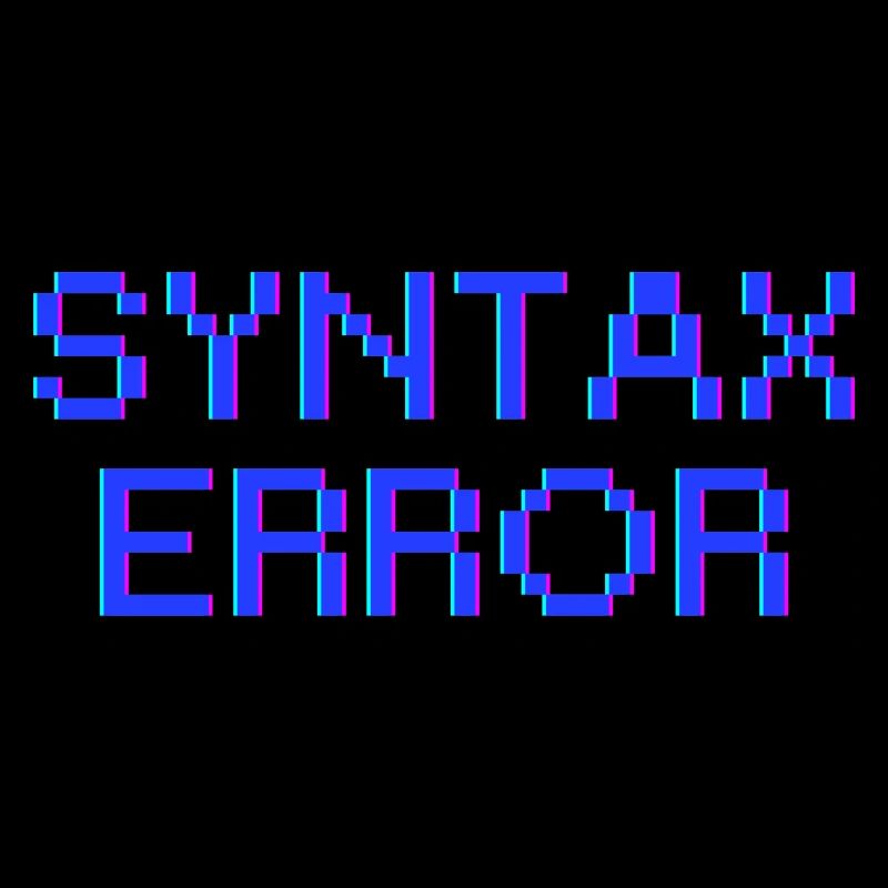 Erreur de syntaxe