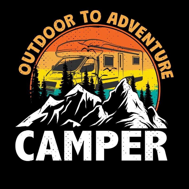 Camper Camping Urlaub Geschenk