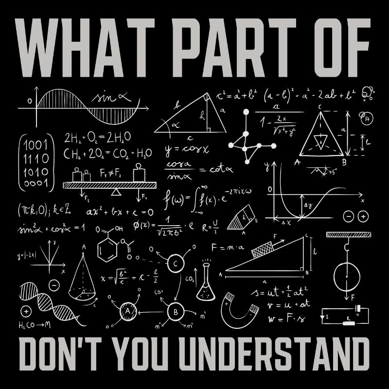 Quelle partie de ne comprenez-vous pas Funny Math