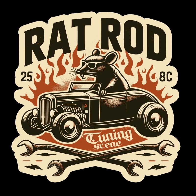 Ratsking Ratlook Shirt – Rustikaler Custom Style