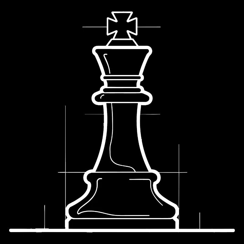 Chess piece sketch