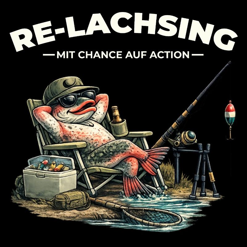 Pêcheur Cadeau Mari Père Pêche concernant le saumon et l’action