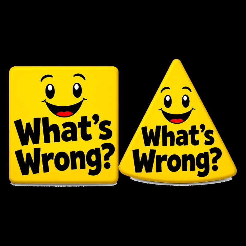 What is wrong? Yellow block design