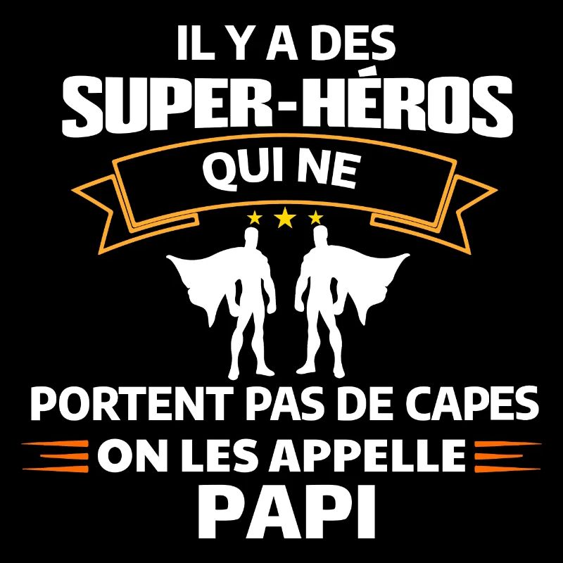 Super-Héros Papi Cadenas d'Amour