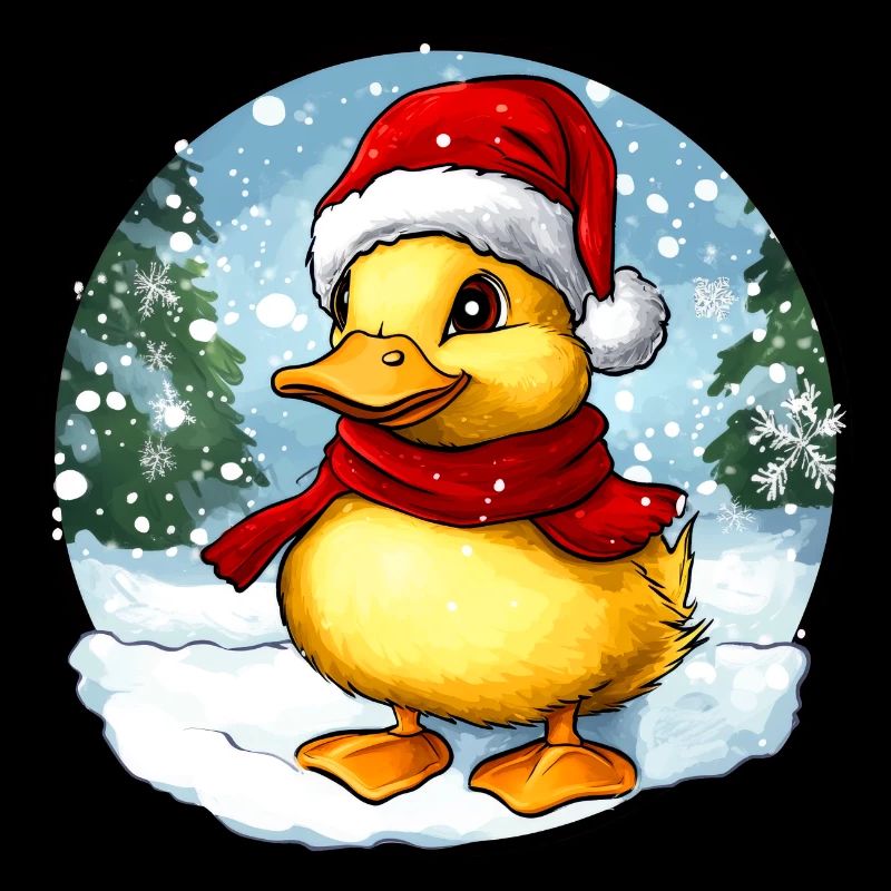 Entchen Weihnachten