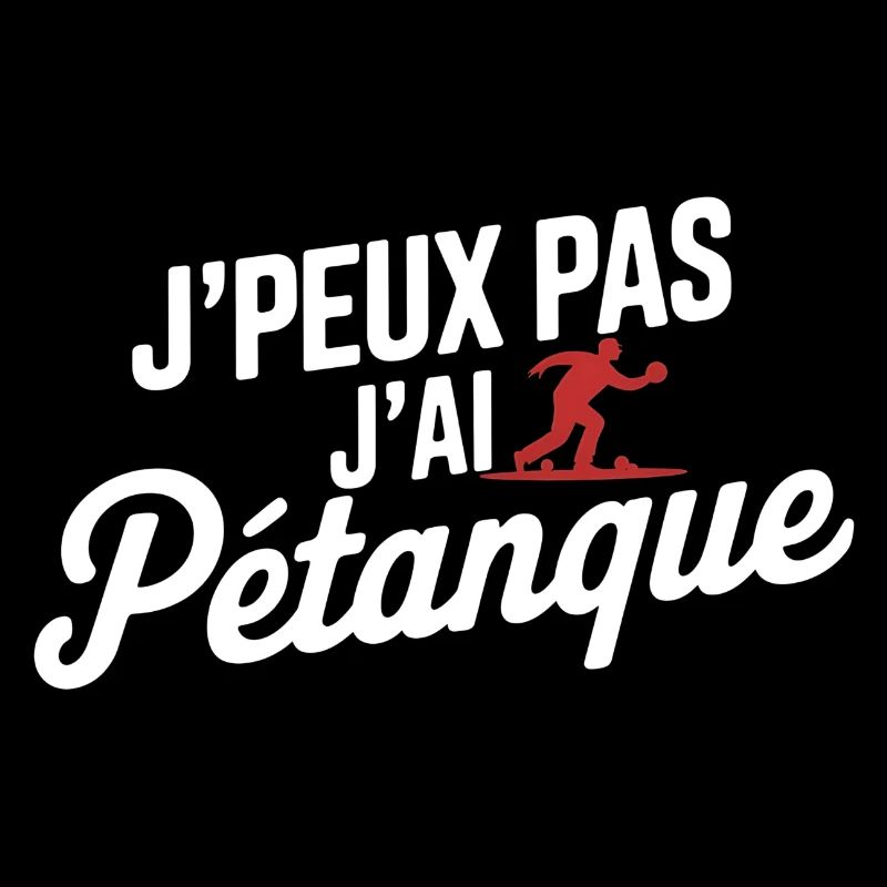 Ich kann nicht, ich habe Petanque