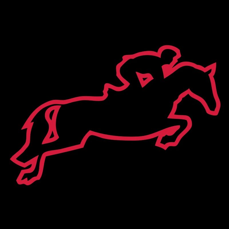 Hindernis springen Reiten trace2