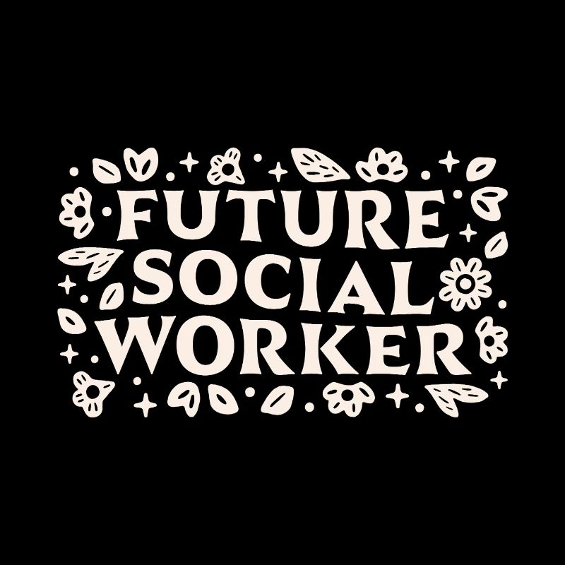 Zukünftiger Student der Sozialarbeiterin oder des Sozialarbeiters