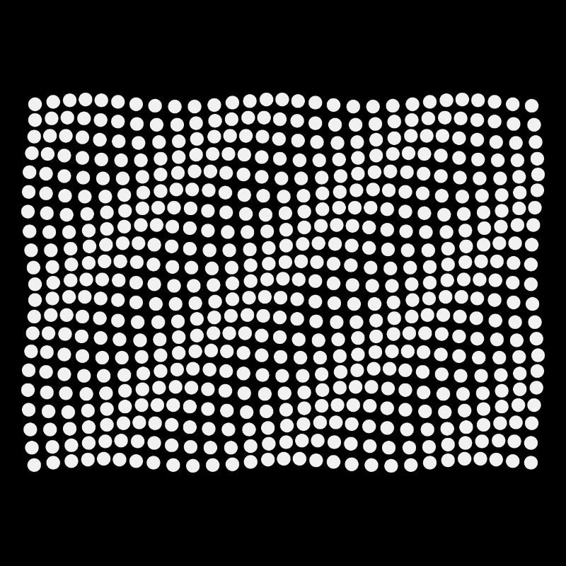 Optical illusion waves effect