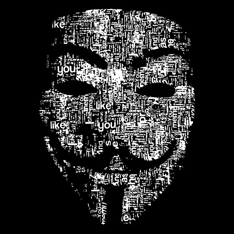 Anonymus Hacker Maske