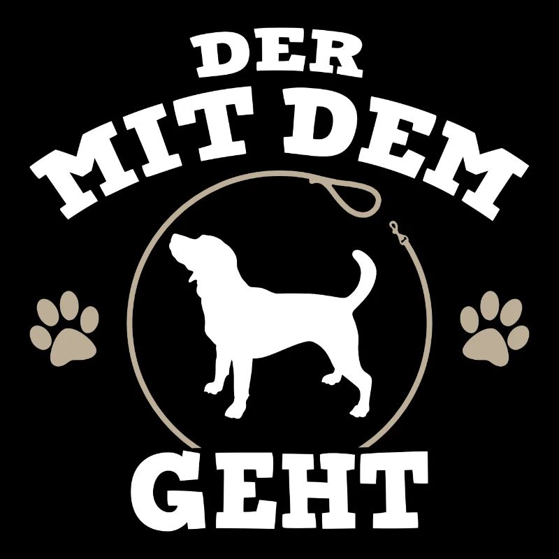 Der mit dem Beagle geht