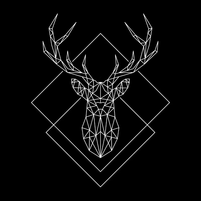 Polygon Deer white
