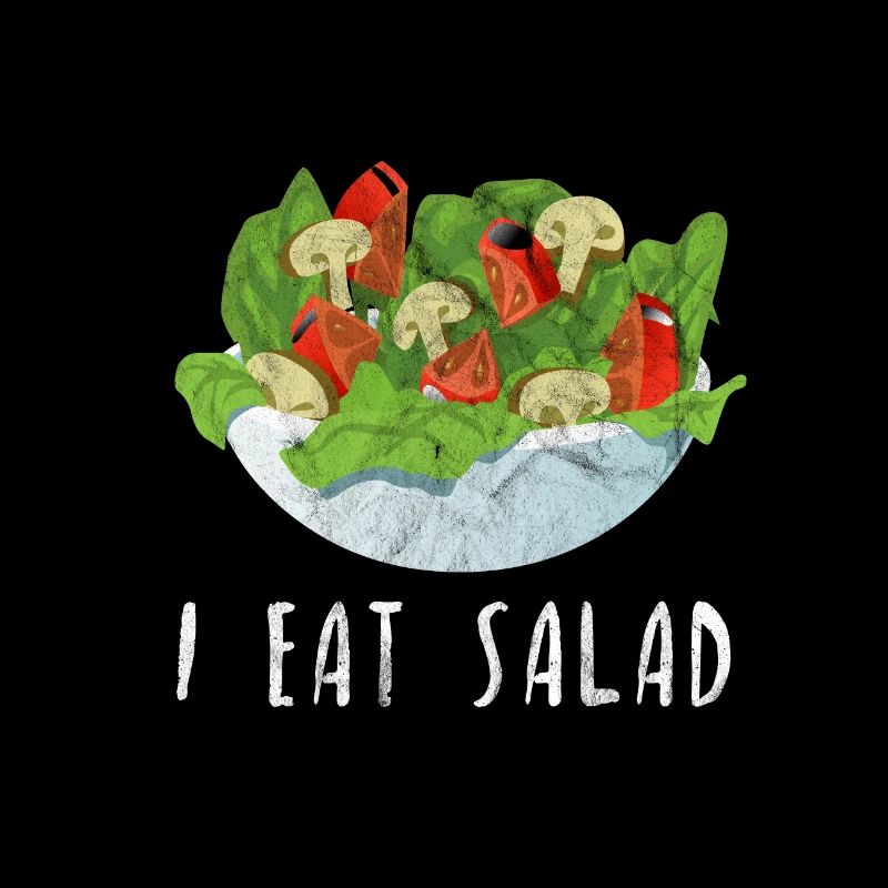 Salad Food Vegetable Vegan Hobby Chef Gift Idea