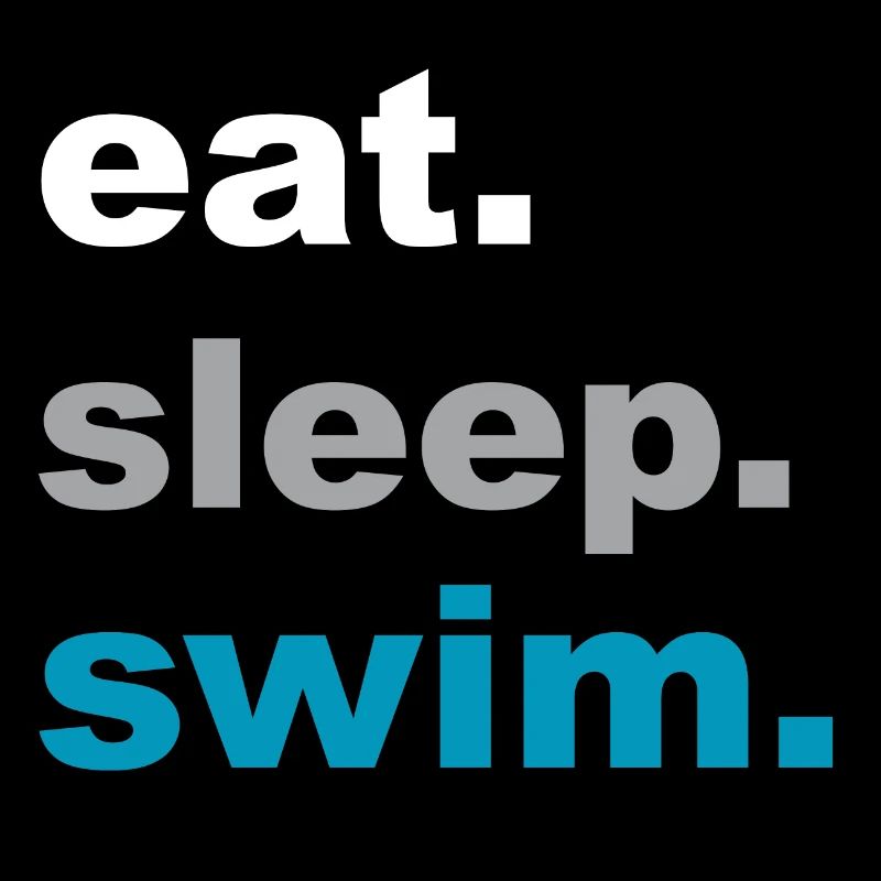 Eating, sleeping, swimming! - Gift