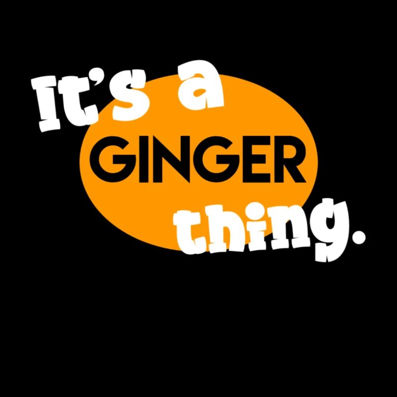 Es ist eine Ingwer-Sache.