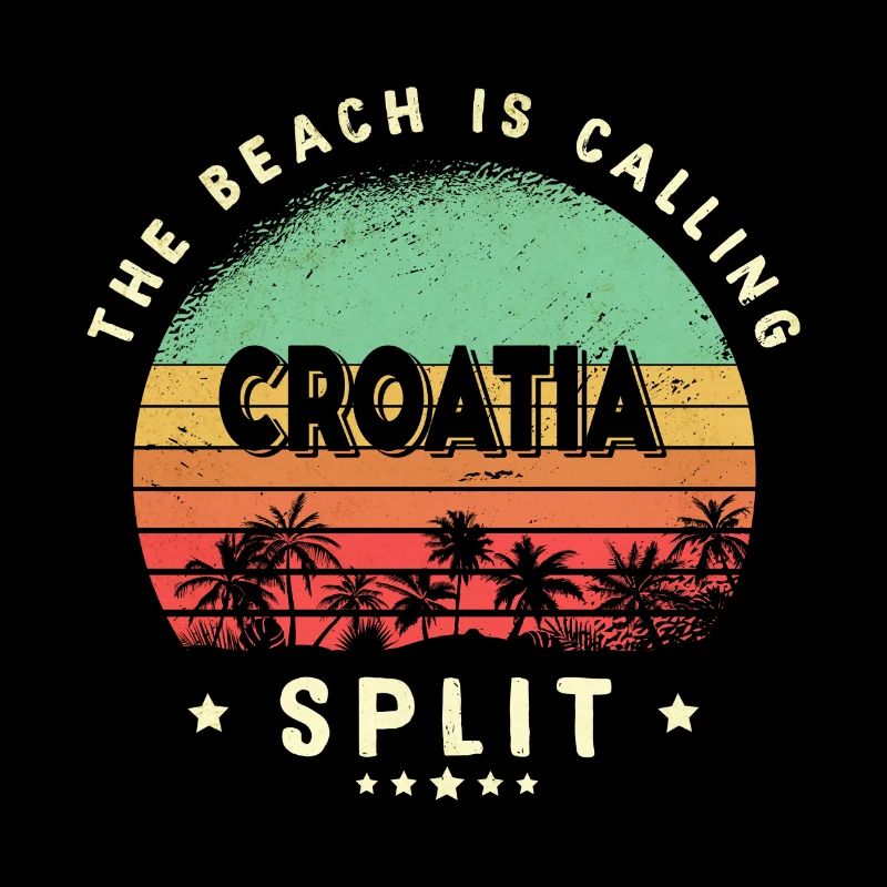 Split Kroatien Strand Design