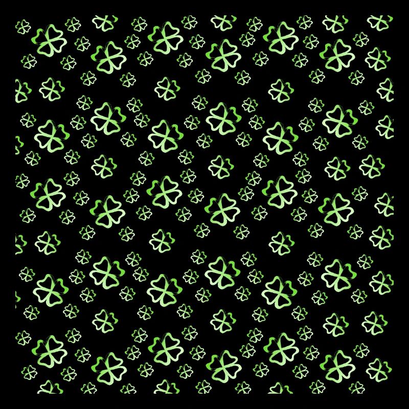 St Patrick´s Day, Kleeblätter Muster