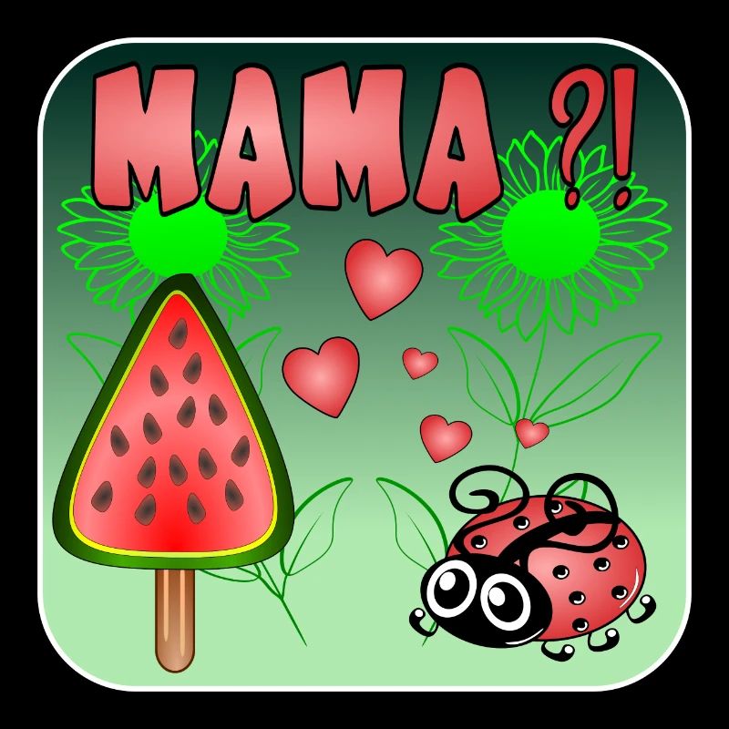 Wassermelonen Eiscreme - SOMMER MARIENKÄFER