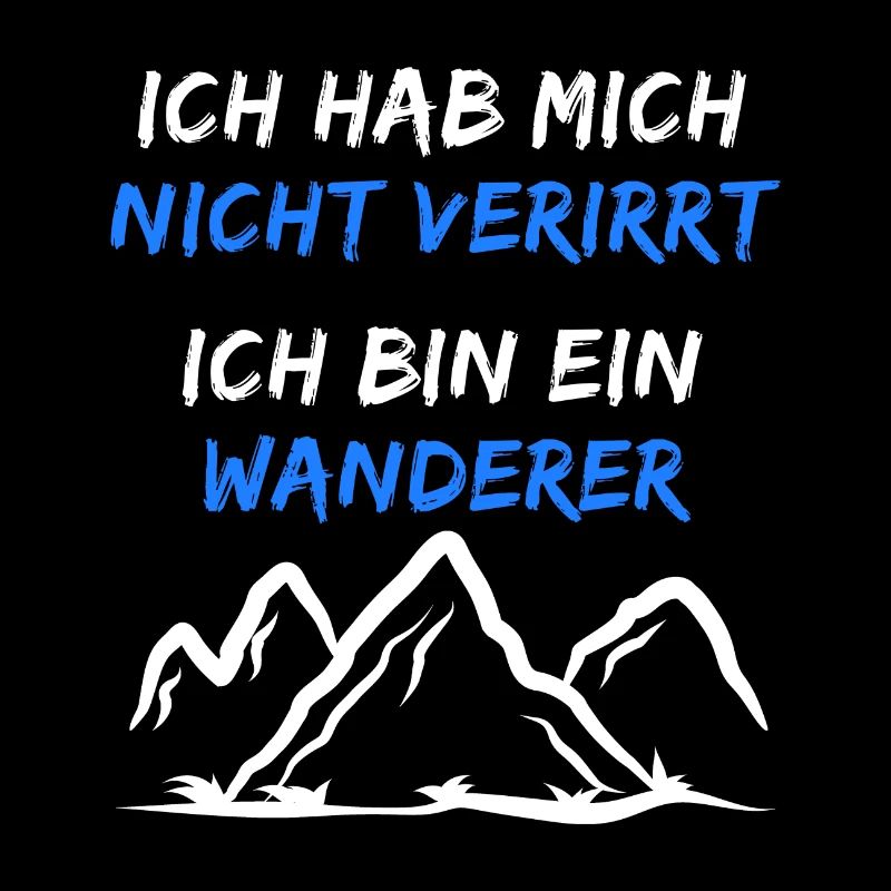 Berggipfel Wanderwege Statement Wandern Wanderer