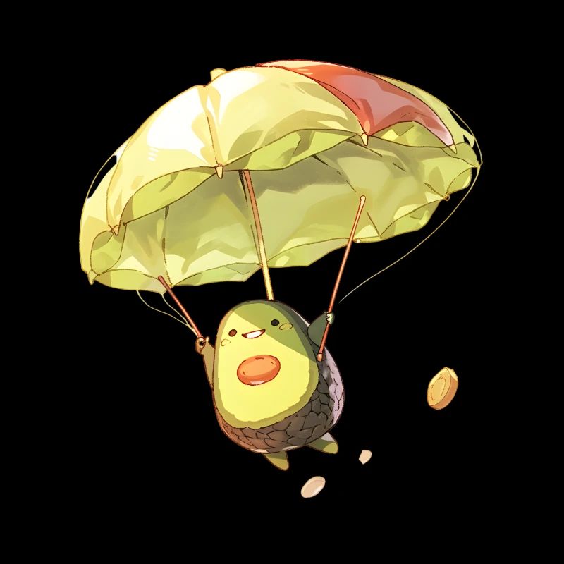 Skydiving Avocado