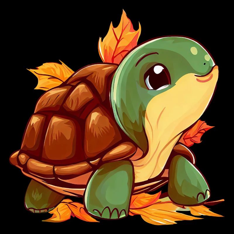 Autumn turtle: walk through