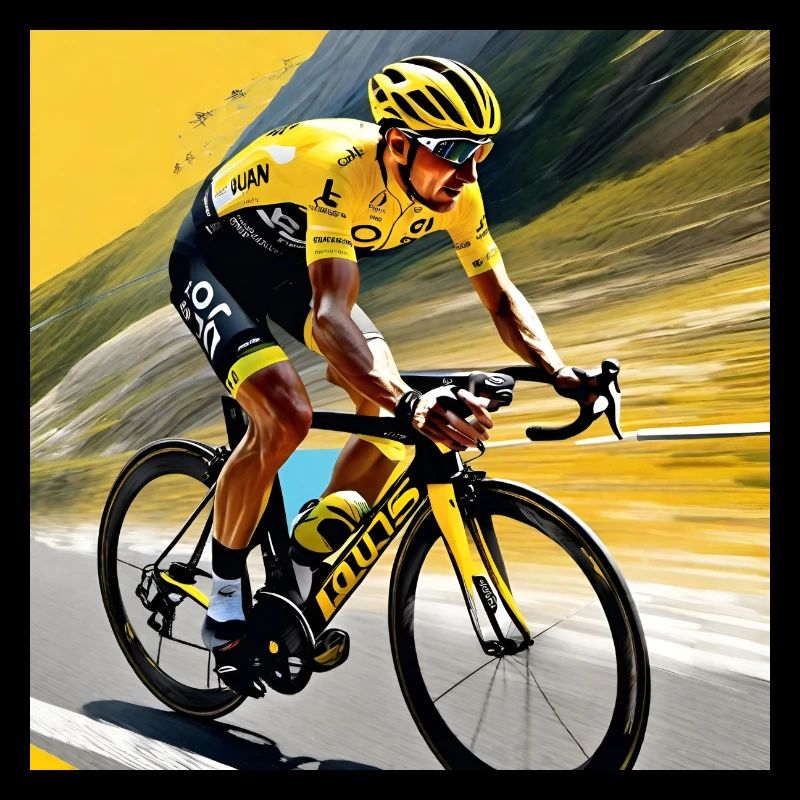 Vivid Velocity: Chasing Yellow