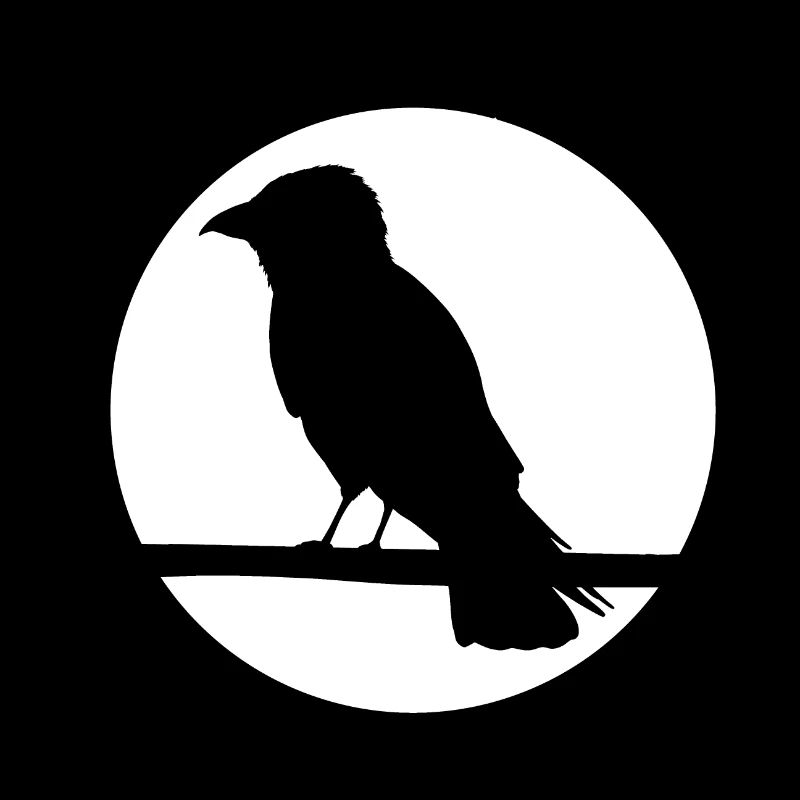 Corbeau sur une branche