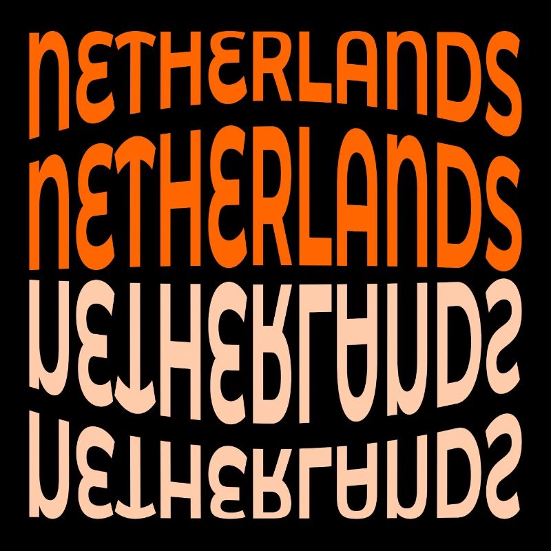 LETTERING NETHERLANDS HOLLAND