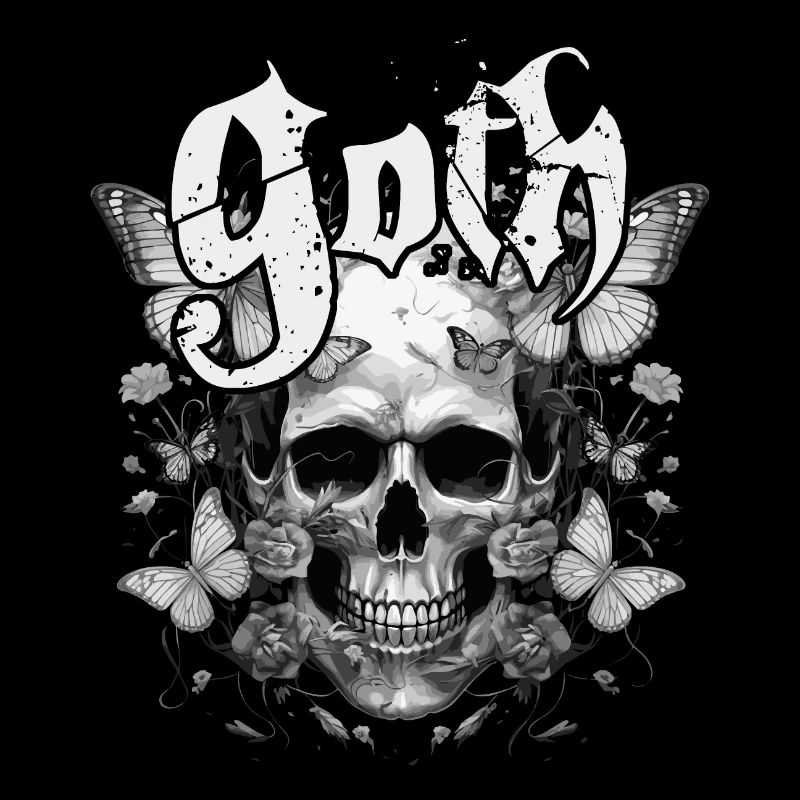 Goth Schädel