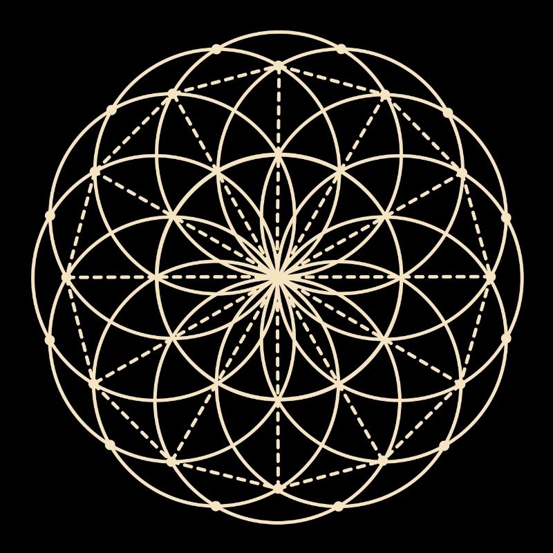 Sacred Geometry Flower