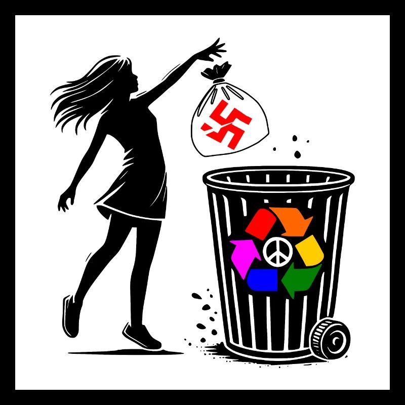 FCK NZS - Against the Right - keep your environment clean