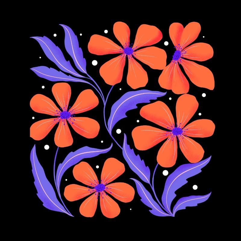Blumen Dekor. Personalisierbar