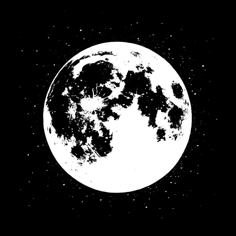 Vibrations de la pleine lune