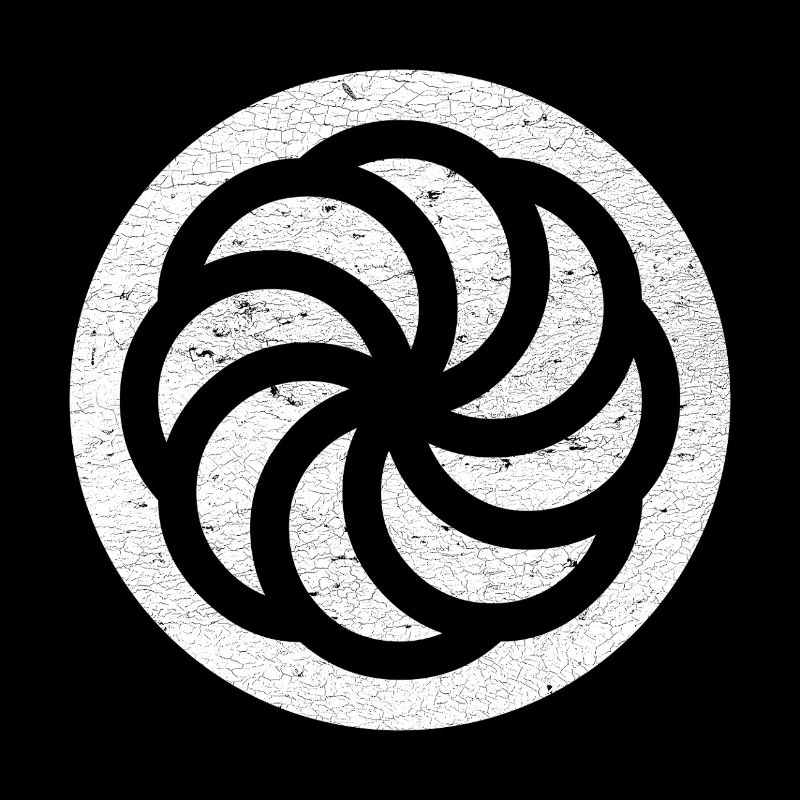 Armenian Eternity Sign in a White Circle