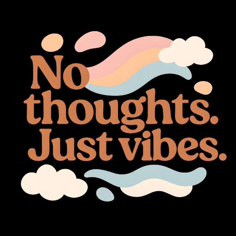 Whimsical Cloud and Rainbow Motivational Design
