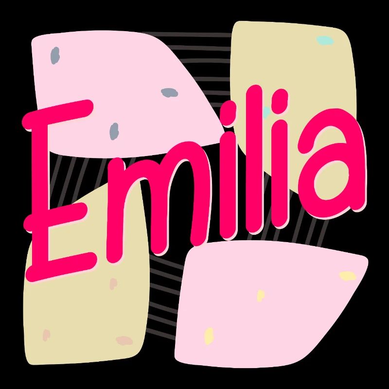 NAMENSGESCHENK TOCHTER MÄDCHEN EMILIA
