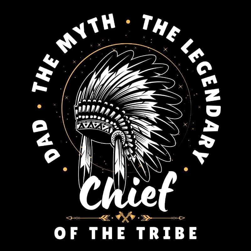 Conception de la coiffe du père chef de la tribu