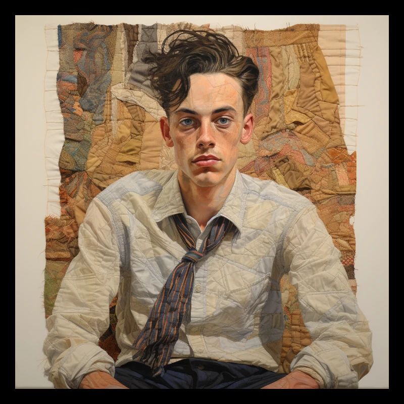 Patchwork Portrait Vintage