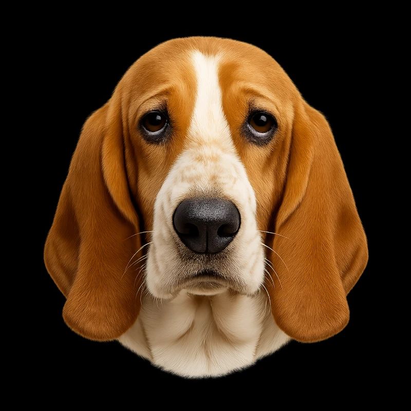 Beagle Portrait: Warm Fur Design