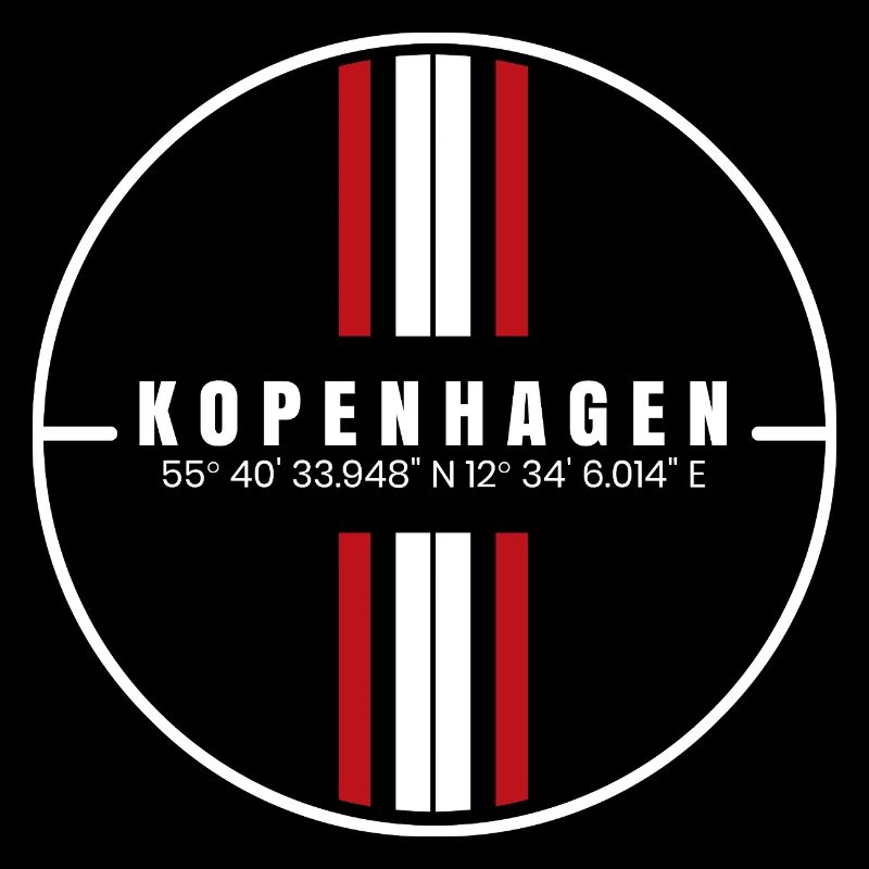 Coordonnées de Copenhague