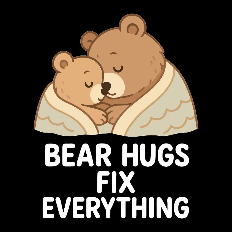 Two Bears Hug – Bear Hugs Fix Everything