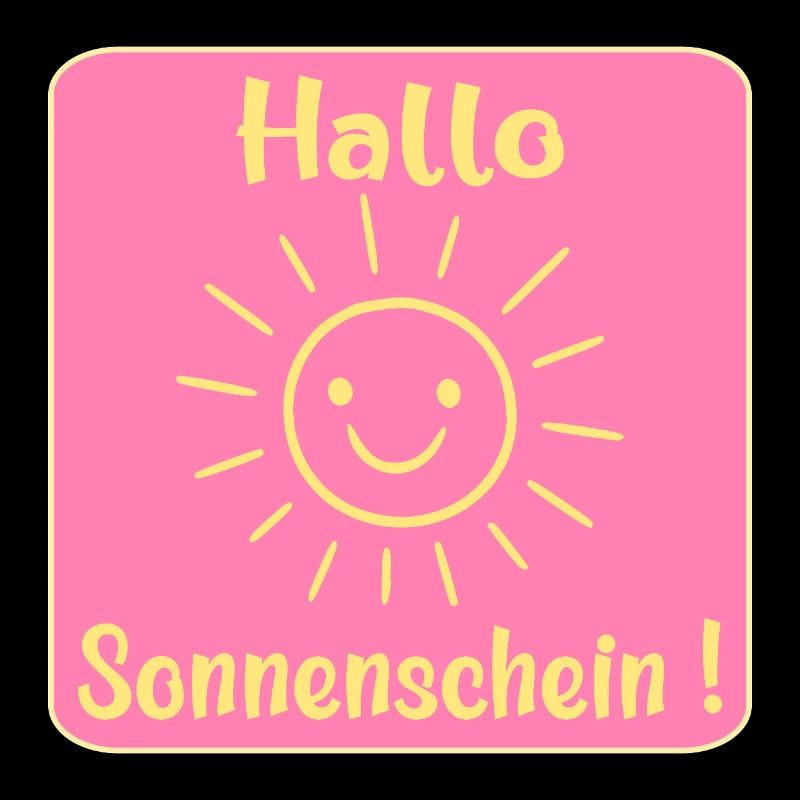 Bonjour rayon de soleil