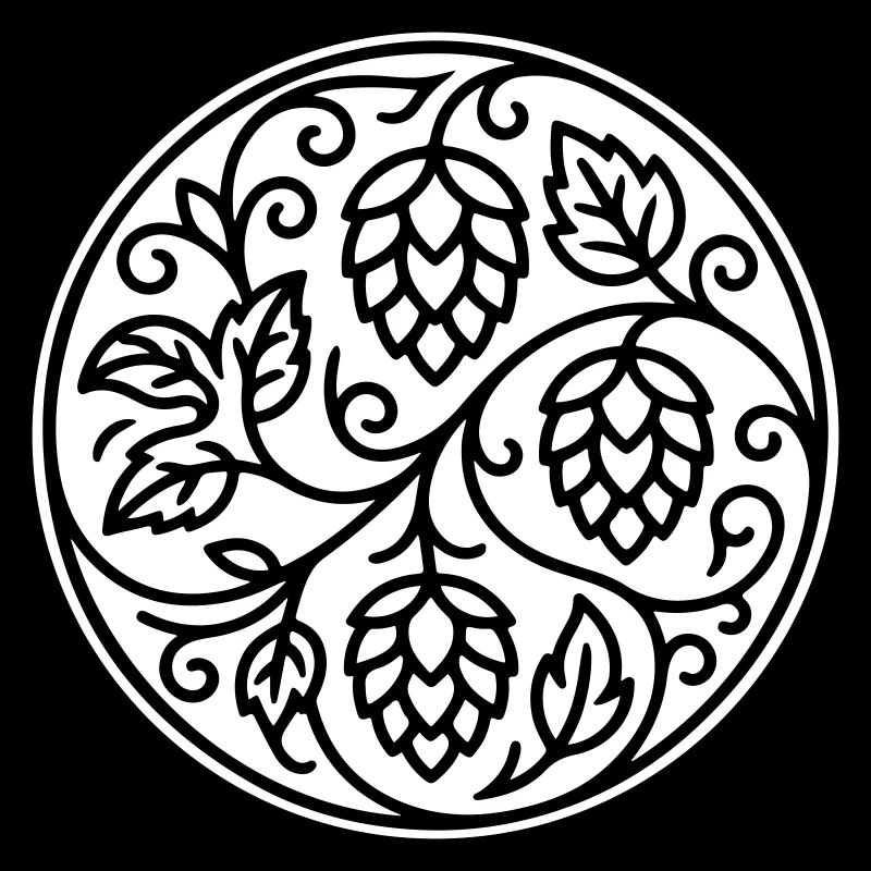 Hops Barley Malt Symbol