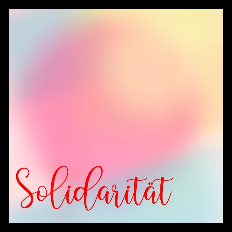 Werte Solidarität