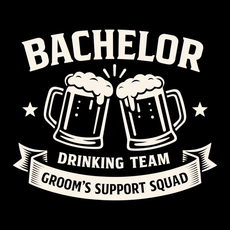 Bachelor Drinking Team - JGA Groom Support Squad
